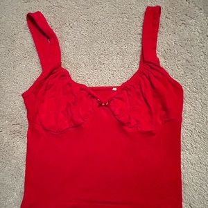 pacsun babydoll tank